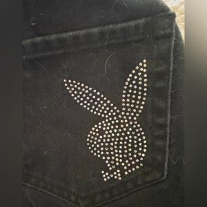 Playboy bedazzled jeans
